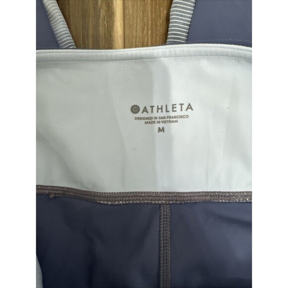 Athleta Ultimate Colorblock  7/8 Tigh & Athleta Salutation Stash pocket Bundle M - Picture 8 of 8